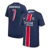 PSG KVARATSKHELIA #7 Home Soccer Jersey Authentic - UCL Edition - gojersey