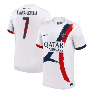 PSG KVARATSKHELIA #7 Away Jersey - UCL Edition - gojersey