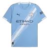DE BRUYNE #17 Manchester City Home Soccer Jersey 2025/26 Blue - gojersey