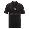 Barcelona X Travis Scott Away Soccer Jersey Black - gojersey