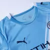 Manchester City Home Soccer Jersey Kit 2025/26 Kids(Jersey+Shorts) - gojersey