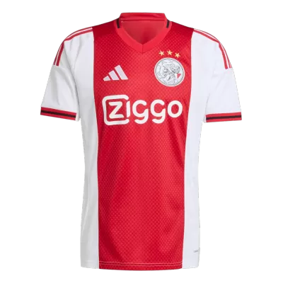 2025/26 Ajax Home Soccer Jersey - gojersey