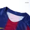 Barcelona Home Soccer Jersey Kit 2025/26 Kids(Jersey+Shorts) - gojersey