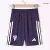 Manchester United Away Soccer Jersey Kit 2025/26 Kids(Jersey+Shorts) - gojersey