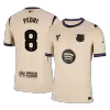 Barcelona PEDRI #8 Away Soccer Jersey Authentic 2025/26 - UCL Edition - gojersey