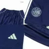 2025/26 Navy Kid's Ajax Away Soccer Jersey Kit(Jersey+Shorts) - gojersey