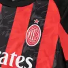 Kid's AC Milan Home Soccer Jersey Kit(Jersey+Shorts+Socks) 2025/26 Red&Black - gojersey