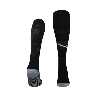 AC Milan Home Soccer Socks 2025/26 Kid - gojersey