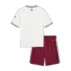 Kid's Arsenal Third Away Soccer Jersey Kit 25/26 White - gojersey