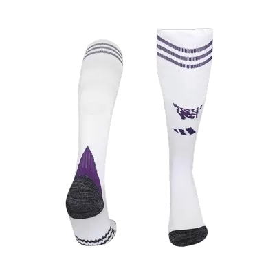 Manchester United Away Soccer Socks 2025/26 Kid - gojersey