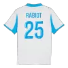 Marseille RABIOT #25 Home Soccer Jersey 2025/26 - gojersey