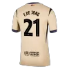 Barcelona F.DE JONG #21 Away Soccer Jersey 2025/26 - UCL Edition - gojersey
