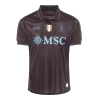 Authentic Napoli Third Away Soccer Jersey 25/26 Black - gojersey