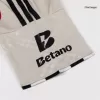 Kid's Benfica Away Soccer Jersey Kit 25/26 Beige - gojersey