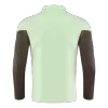 Kid's Real Madrid Zipper Sweatshirt Kit(Top+Pants) 25/26 Green - gojersey