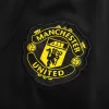 Kid's Manchester United Zipper Sweatshirt Kit(Top+Pants) 25/26 Black - gojersey
