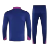 Kid's Barcelona Zipper Sweatshirt Kit(Top+Pants) 25/26 Navy - gojersey