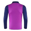 Kid's Barcelona Zipper Sweatshirt Kit(Top+Pants) 25/26 Purple - gojersey