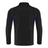 Kid's Manchester United Zipper Sweatshirt Kit(Top+Pants) 25/26 Black - gojersey