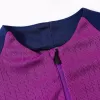 Kid's Barcelona Zipper Sweatshirt Kit(Top+Pants) 25/26 Purple - gojersey