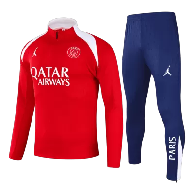 2025/26 PSG Sweatshirt Kit - Red (Top+Pants) - gojersey