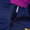 Kid's Barcelona Zipper Sweatshirt Kit(Top+Pants) 25/26 Navy - gojersey