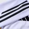 Kid's Real Madrid Zipper Sweatshirt Kit(Top+Pants) 25/26 White - gojersey