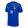 KALULU #19 France Euro Home Soccer Jersey Blue - gojersey