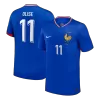 OLISE #11 France Euro Home Soccer Jersey Blue - gojersey