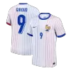 GIROUD #9 France Euro Away Soccer Jersey White - gojersey