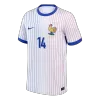 RABIOT #14 France Euro Away Soccer Jersey White - gojersey