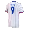 GIROUD #9 France Euro Away Soccer Jersey White - gojersey