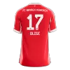 Bayern Munich OLISE #17 Home Soccer Jersey 2025/26 - gojersey