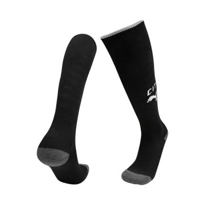 Manchester City Away Soccer Socks 2025/26 - gojersey