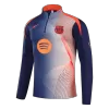 Kid's Barcelona Zipper Sweatshirt Kit(Top+Pants) 25/26 Black&Orange - gojersey
