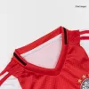 25/26 White&Red Kid's Ajax Home Soccer Jersey Kit(Jersey+Shorts) - gojersey