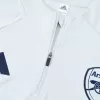 Kid's Arsenal Zipper Sweatshirt Kit(Top+Pants) 25/26 White - gojersey