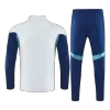 Kid's Arsenal Zipper Sweatshirt Kit(Top+Pants) 25/26 White - gojersey