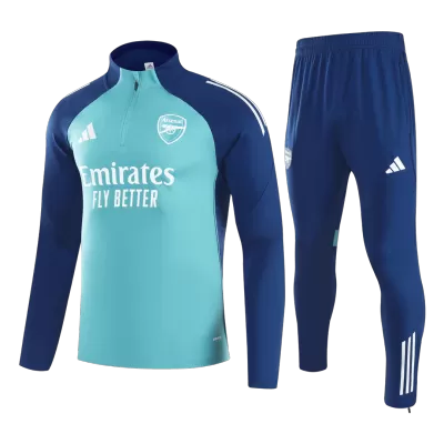 Kid's Arsenal Zipper Sweatshirt Kit(Top+Pants) 25/26 Green - gojersey