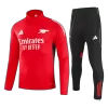 Kid's Arsenal Zipper Sweatshirt Kit(Top+Pants) 25/26 Red - gojersey