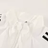 25/26 Manchester United Windbreaker Jacket White - gojersey