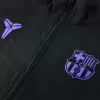 25/26 Barcelona Windbreaker Jacket Black - gojersey