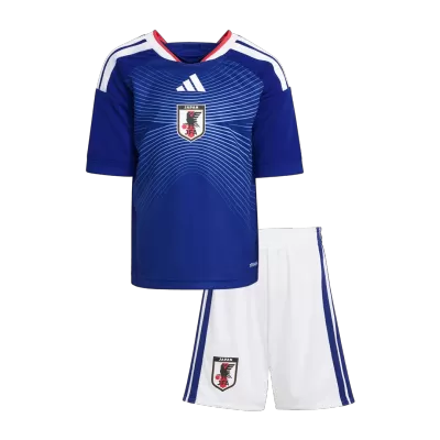 Kid's Japan Home Soccer Jersey Kit(Jersey+Shorts) World Cup 2026 Navy - gojersey
