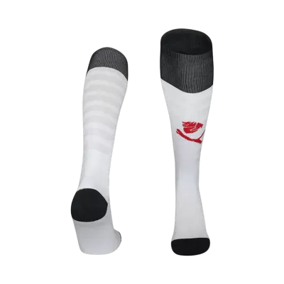 AC Milan Away Soccer Socks 2025/26 Kid - gojersey