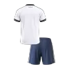 Kid's Italy Away Soccer Jersey Kit(Jersey+Shorts) World Cup 2026 White - gojersey