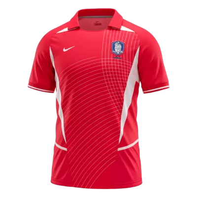 South Korea Home Soccer Jersey Retro 2002 - gojersey