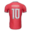 Portugal BERNARDO #10 Home Soccer Jersey Authentic 2026 - gojersey