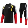 Kid's Germany Zipper Sweatshirt Kit(Top+Pants) 2026 Black - gojersey
