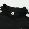 Kid's Germany Zipper Sweatshirt Kit(Top+Pants) 2026 Black - gojersey
