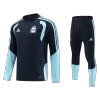 Kid's Argentina Zipper Sweatshirt Kit(Top+Pants) 2026 Navy - gojersey